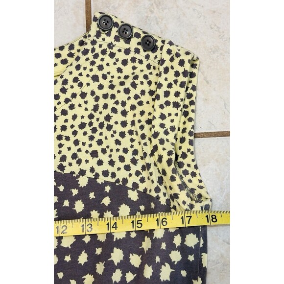 Boden Women Adelaide Size 8R Mini Dress Two Tone Boho Festival Button Detail - Picture 9 of 13